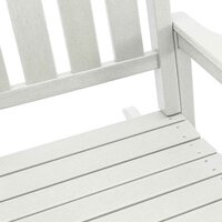 Tuin Schommelstoel Wit 70 x 92 x 108cm HDPE 8