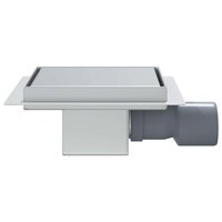 2 in 1 doucheafvoer Zilver 15 x 15 cm Roestvrij staal 304 5