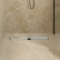 Doucheafvoer 2-in-1 met 360&deg; Sifon Zilver 80 cm 3