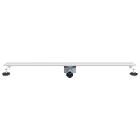 360&deg; Doucheafvoer Met Slank Model Zilver 100 cm 4