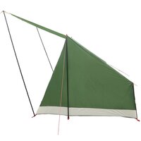Camping Tent met dak met opslag Groen 223 x 163 x 130 cm taft 5