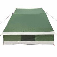 Camping Tent met dak met opslag Groen 223 x 163 x 130 cm taft 6