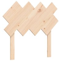 Seniorenbed met hoofdbord massief hout 8