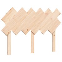 Seniorenbed met hoofdbord massief hout 8