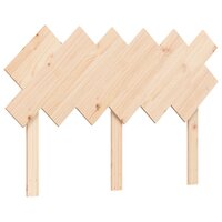 Seniorenbed met hoofdbord massief hout 120x200 cm 8