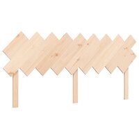 Seniorenbed met hoofdbord massief hout 8