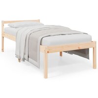 Seniorenbed massief grenenhout 90x190 cm 2