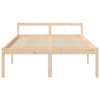 Seniorenbed massief grenenhout 135x190 cm 4