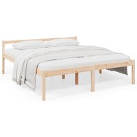 Seniorenbed massief grenenhout 180x200 cm 2