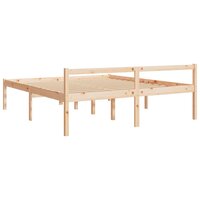 Seniorenbed massief grenenhout 180x200 cm 6
