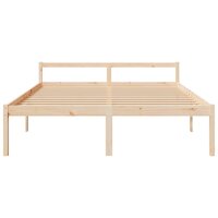 Seniorenbed massief grenenhout 200x200 cm 4
