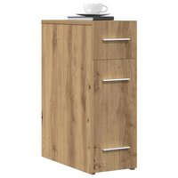 Apothekerskast artisanaal eikenkleurig 20 x 45.5 x 60 cm 3