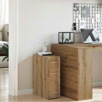Apothekerskast artisanaal eikenkleurig 20 x 45.5 x 60 cm 4