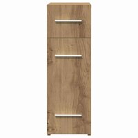 Apothekerskast artisanaal eikenkleurig 20 x 45.5 x 60 cm 6
