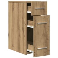 Apothekerskast artisanaal eikenkleurig 20 x 45.5 x 60 cm 7