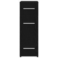Apothekerskast Zwart eiken 20 x 45.5 x 60 cm Bewerkt hout 5