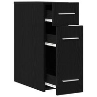 Apothekerskast Zwart eiken 20 x 45.5 x 60 cm Bewerkt hout 6