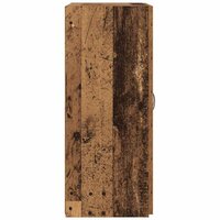 Kantoorkast Zwart Eiken 70 x 32 x 77.5 cm Bewerkt hout 7