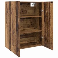 Opbergkast Wandgemonteerd Oud hout 69,5 x 34 x 90 cm 5