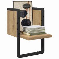 Wandplank Ambachtelijk eiken 20 x 25 x 30 cm Bewerkt hout 3