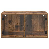 Wandkast Wandgemonteerd Oud Hout 68 x 37 x 35 cm Bewerkt hout 6