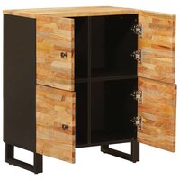 Bijzetkast Bruin 60 x 33,5 x 75 cm Massief Mango Hout 2