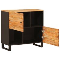 Bijzetkast Bruin 80 x 33,5 x 75 cm Massief Mango Hout 2