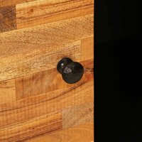 Bijzetkast Bruin 80 x 33,5 x 75 cm Massief Mango Hout 7
