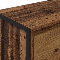 Bijzetkast Oud Hout 96,5 x 30 x 75 cm Bewerkt hout 9