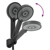 Doucheset Zwart G 1 / 2 inch Koper 8