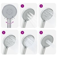 Doucheset Chroom G 1 / 2 inch 7