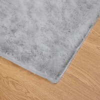 Nep Konijnenbont Tapijt Olite Grijs 60 x 110 cm Polyester 7