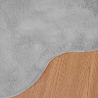 Nep Konijnenbont Tapijt Olite Grijs 60 x 90 cm Polyester 9