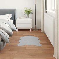 Nep Konijnenbont Tapijt Olite Grijs 80 x 120 cm Polyester 4