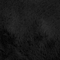 Nep Konijnenbont Tapijt Olite Zwart 60 x 90 cm Polyester 9