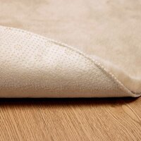 Nep Konijnenbont Tapijt Olite Taupe &Oslash; 80 cm Polyester 8