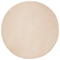 Nep Konijnenbont Tapijt Olite Taupe &Oslash; 100 cm Polyester 2
