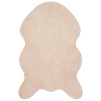 Nep Konijnenbont Tapijt Olite Taupe 50 x 80 cm Polyester 2