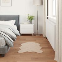 Nep Konijnenbont Tapijt Olite Taupe 60 x 90 cm Polyester 4