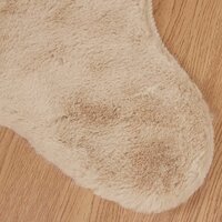 Nep Konijnenbont Tapijt Olite Taupe 60 x 90 cm Polyester 7