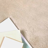 Nep Konijnenbont Tapijt Olite Taupe 80 x 120 cm Polyester 3