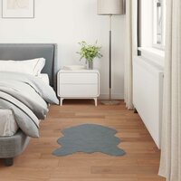 Nep Konijnenbont Tapijt Olite Antraciet 60 x 90 cm Polyester 4
