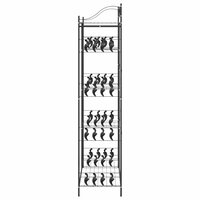 Open Kledingkast met plank Zwart 100 x 43 x 188 cm Staal 6