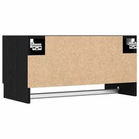 Kledingkast met lade Zwart Eiken 70 x 32,5 x 35 cm Bewerkt hout 7