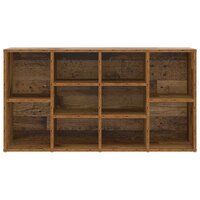 Schoenenbank met plank Oudhout 103 x 30 x 54,5 cm Bewerkt hout 5