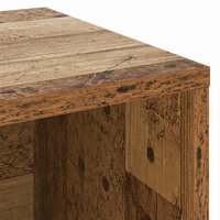 Schoenenbank met plank Oudhout 103 x 30 x 54,5 cm Bewerkt hout 8