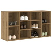 Schoenenbank Artisan Eiken 103 x 30 x 54,5 cm Bewerkt hout 3