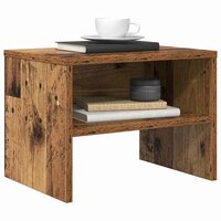 Nachtkastje Oud hout 40 x 40 x 30 cm Bewerkt hout 3