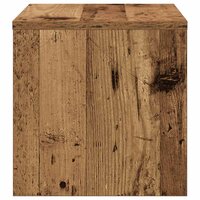 Nachtkastje Oud hout 40 x 40 x 30 cm Bewerkt hout 6