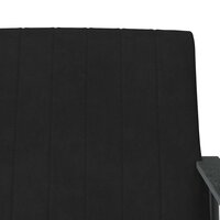 Fauteuil Zwart 59 x 75 x 78 cm Fluweel 7